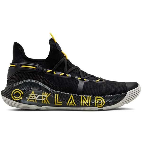 Under Armour アンダーアーマー メンズ スニーカー  【Under Armour Curry 6 Thank You Oakland】  大きさ US_10.5(28.5珊) Black/Elemental-Black