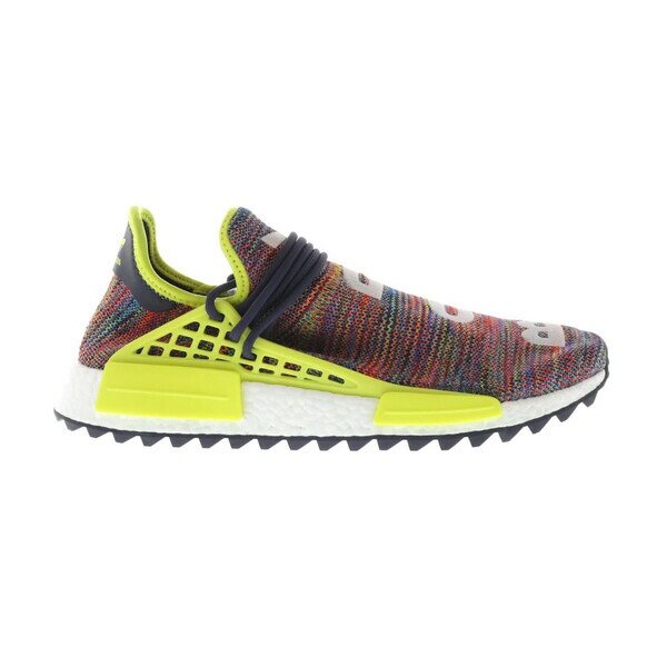 adidas アディダス メンズ スニーカー  【adidas Human Race NMD Pharrell Multi-Color】  大きさ US_M_4.5 Noble Ink/Bold Yellow/Footwear White