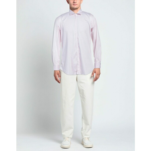 アリーニ メンズ シャツ トップス Shirts Pink トップス | delios.com.sg