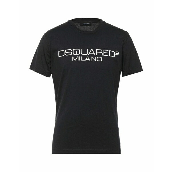 DSQUARED2 ディースクエアード Tシャツ トップス メンズ T-shirts Black-