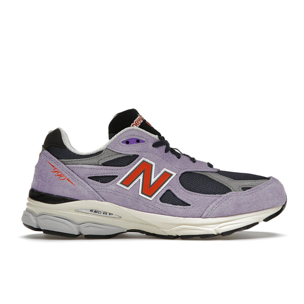 New Balance ニューバランス メンズ スニーカー 【New Balance 990v3 MiUSA Teddy Santis Raw Amethyst】 サイズ US_8.5(26.5cm) Raw Amethyst/Nb Navy|asty