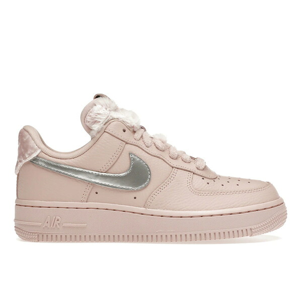 Nike ナイキ レディース スニーカー  【Nike Air Force 1 Low Faux Sherpa Fur (Women)】  サイズ US_6.5(23.5cm) Pink Oxford/Cedar/Metallic Silver