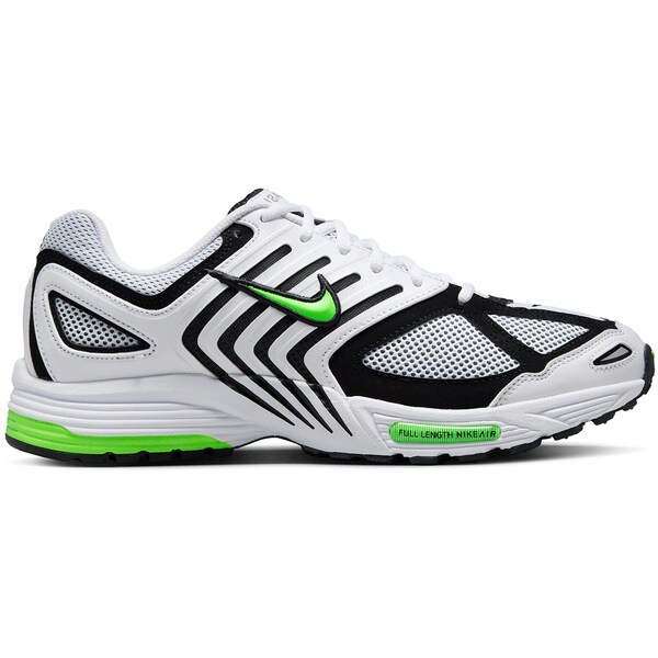 Nike ナイキ メンズ スニーカー 【Nike Air Peg 2K5 White Black Metallic Silver Green Strike】 サイズ US_7(25.0cm) White/Black/Metallic Silver/Green Strike|asty
