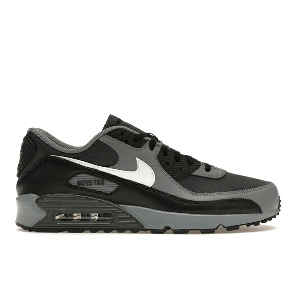Nike ナイキ メンズ スニーカー 【Nike Air Max 90 Gore-Tex Dark Smoke Grey】 サイズ US_6.5(24.5cm) Dark Smoke Grey/Summit White|asty