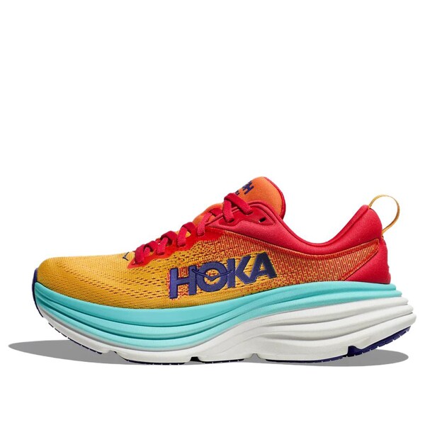 HOKA ONE ONE ホカオネオネ メンズ スニーカー 【HOKA ONE ONE Bondi 8 \u0027Cerise Cloudless\u0027 1123202-CRSCL】  大きさ US_8.5(26.5糎)
