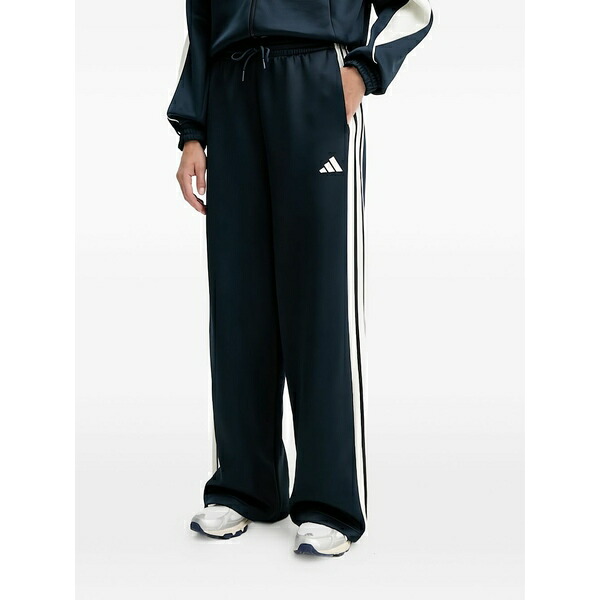 アディダス レディース カジュアルパンツ ボトムス Stadium side-stripe track pants Blue｜asty