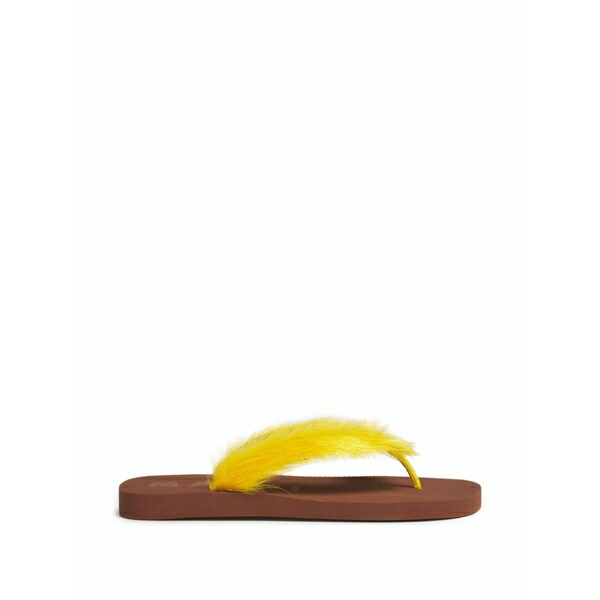 マルニ メンズ サンダル シューズ Tread footbed flip-flops Yellow