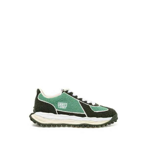 ミハラヤスヒロ メンズ スニーカー シューズ Appliqu?? trainers  Green