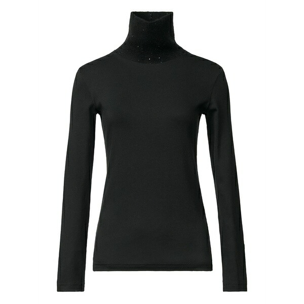 ファビアナ フィリッピ レディース ティーシャツ トップス Sequin-embellished top Black