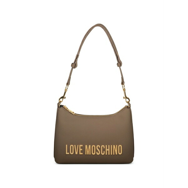 ラブ モスキーノ レディース ショルダーバッグ バッグ Logo lettering shoulder bag Brown｜asty