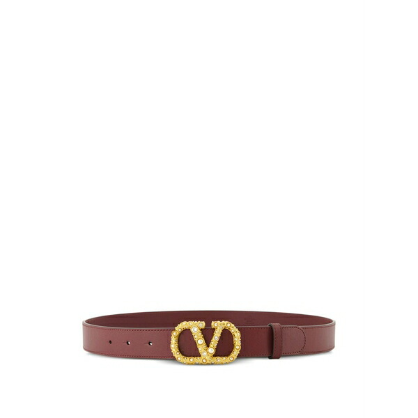 ヴァレンティノ ガラヴァーニ レディース 三尺帯 付属物 Vlogo crystal belt Red