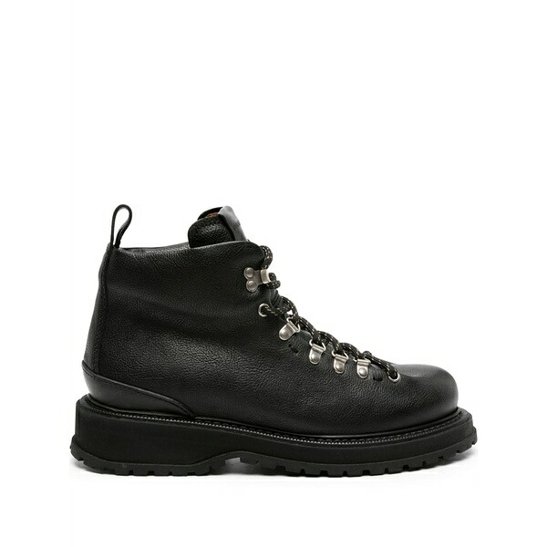 ブッテロ メンズ ブーツ シューズ Alpi leather boots Black
