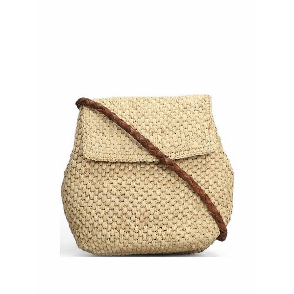アイビリーブ レディース ショルダーバッグ 御徒面子 Mini zaz cross body bag Neutrals