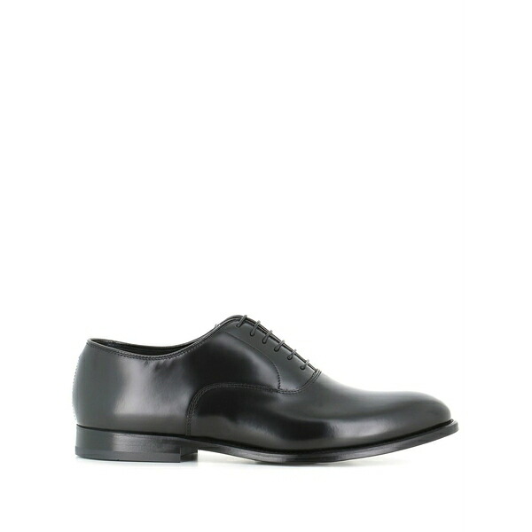 ドンカルズ メンズ お召しものシューズ シューズ Leather oxford shoes Black