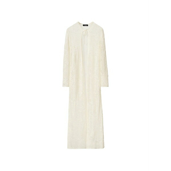 ファビアナ フィリッピ レディース 厚地の外套 アウター Long-sleeve tie-neck cardi-coat Neutrals