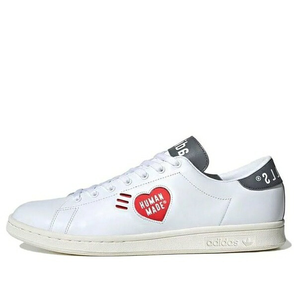 adidas アディダス メンズ スニーカー スタンスミス 【adidas Human Made x Stan Smith 'White Grey' FY0735】 サイズ US_9.5(27.5cm)|asty