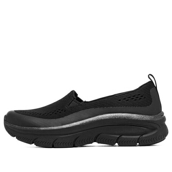 Skechers スケッチャーズ レディース スニーカー  【(WMNS) Skechers Modern Dlux Comfort Slip-On Sneaker Black White 158579-BBK】  サイズ US_8.5(25.5cm)