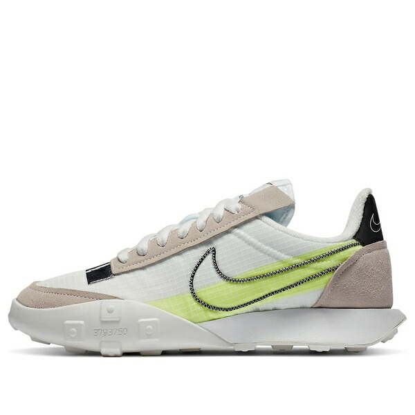 Nike ナイキ レディース スニーカー  【(WMNS) Nike Waffle Racer 2X \u0027Summit White Volt\u0027 DC4467-100】  大いさ US_9(26.0珊) レディース靴-スニーカー