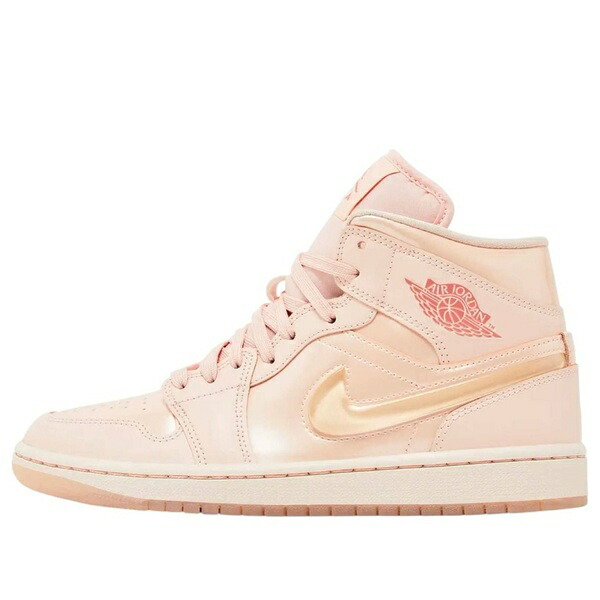 Jordan ジョーダン レディース スニーカー 【(WMNS) Air Jordan 1 Mid 'Patent Valentine's Day' HF3173-600】 サイズ US_7(24.0cm)｜asty