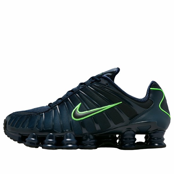 Nike ナイキ メンズ スニーカー 【Nike Shox TL 'Thunder Blue Green Strike' AV3595-402】 サイズ US_6(24.0cm)｜asty