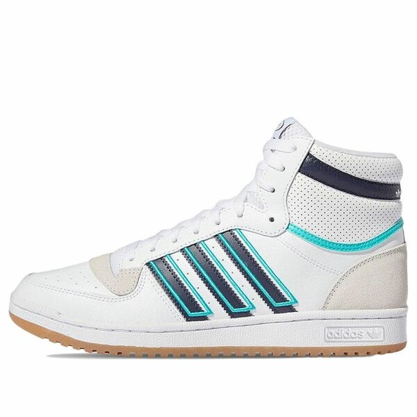 adidas アディダス メンズ スニーカー 【adidas TOP TEN RB 'White Shadow Navy Semi Mint Rush' GX0754】 サイズ US_10(28.0cm)|asty
