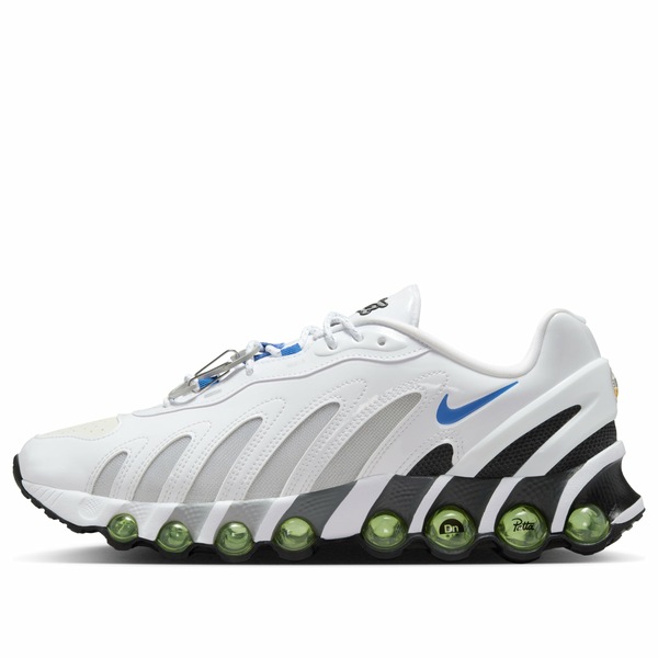 Nike ナイキ メンズ スニーカー 【Nike Air Max Dn8 x Patta 'White Metallic Silver' IB4029-100】 サイズ US_12.5(30.5cm)|asty