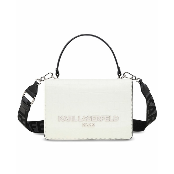 新製品情報も満載 KARL LAGERFELD ショルダーバッグ 白 バック