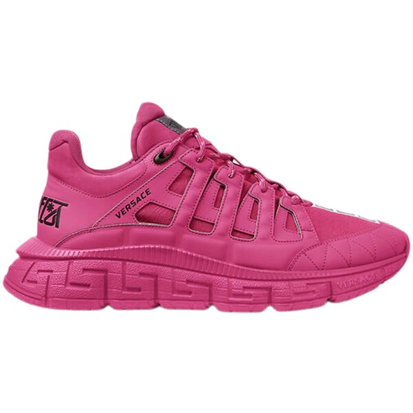 Versace ヴェルサーチ メンズ スニーカー 【Versace Trigreca Fuchsia Black】 サイズ US_12(30.0cm) Fuchsia/Black｜asty