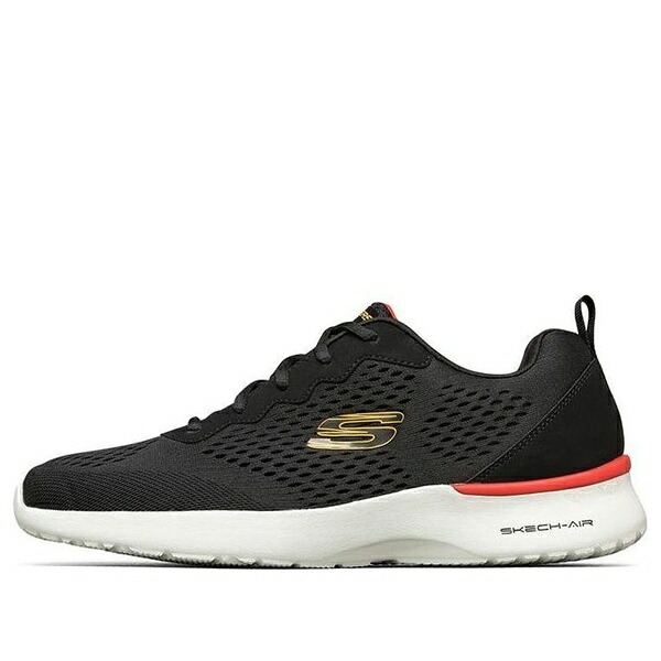 Skechers スケッチャーズ メンズ スニーカー 【Skechers Air Dynamight Black 232291-BLK】 サイズ US_7.5(25.5cm)｜asty