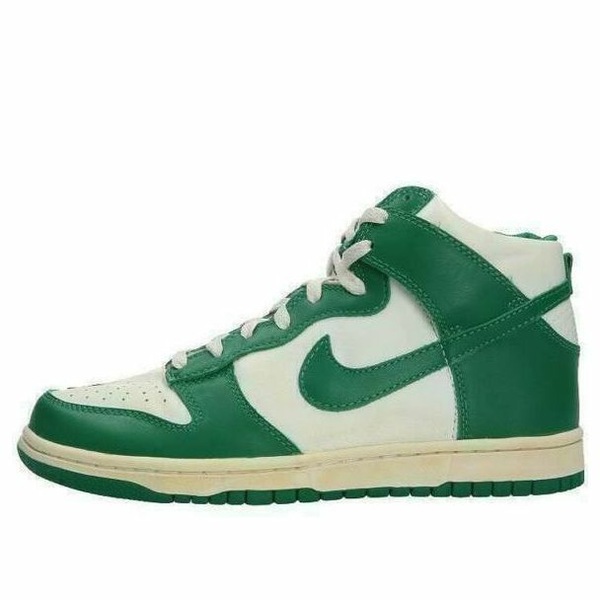 Nike ナイキ メンズ スニーカー 【Nike Dunk High Vintage 'Green White' 318850-131】 サイズ US_9.5(27.5cm)｜asty