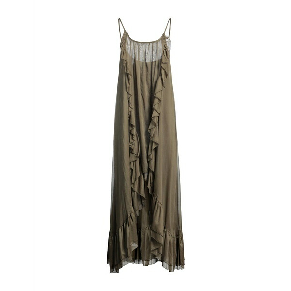 【送料無料】 カオス レディース ワンピース トップス Maxi dresses Green