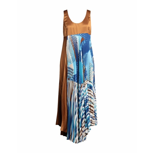 【送料無料】 マニラグレース レディース ワンピース トップス Maxi dresses Brown