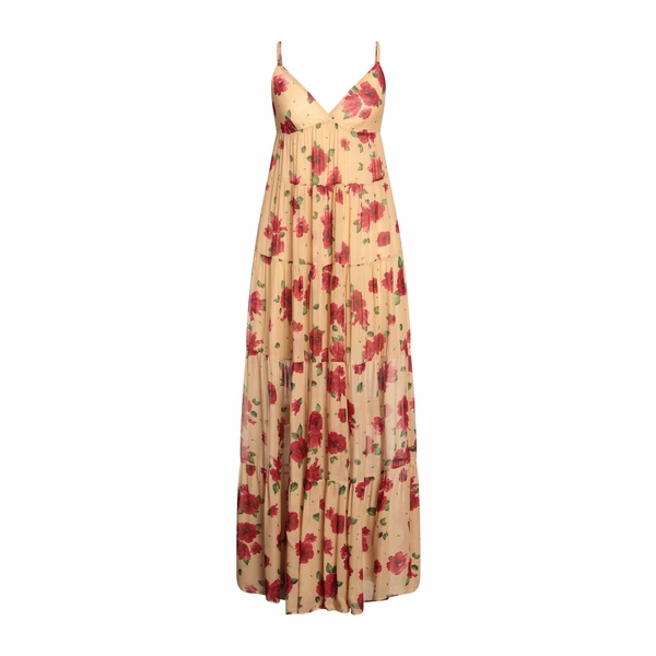 【送料無料】 アニエバイ レディース ワンピース トップス Maxi dresses Beige