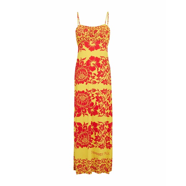 【送料無料】 ビートライス レディース ワンピース トップス Maxi dresses Yellow