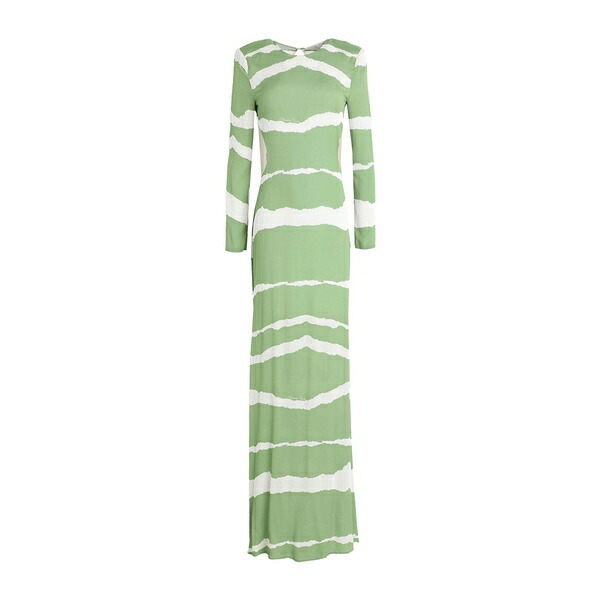 【送料無料】 エリザベスフランキ レディース ワンピース トップス Maxi dresses Green｜asty