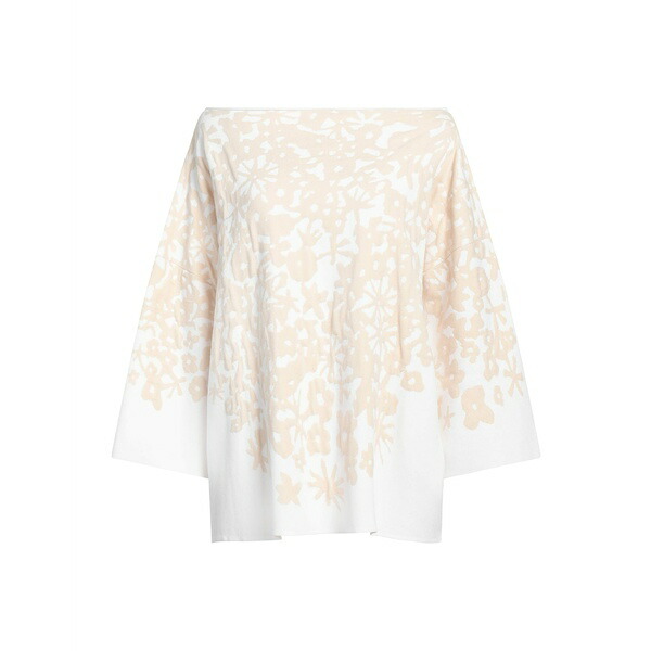 【送料無料】 リビアナコンティ レディース ニット&セーター アウター Sweaters White|asty