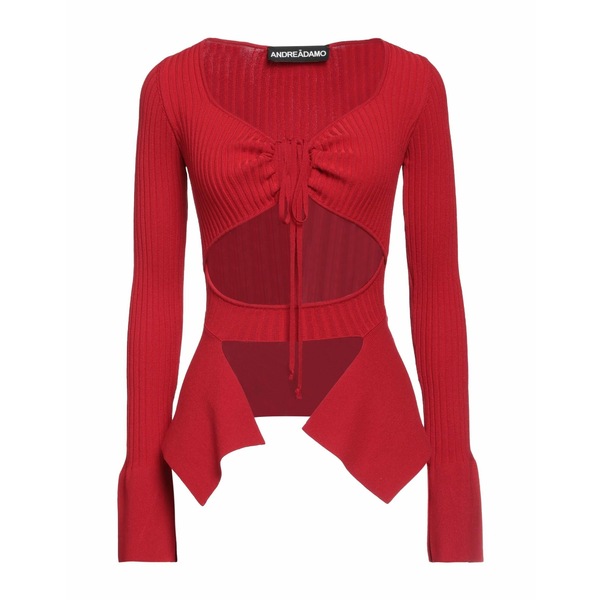 【送料無料】 アンドレダモ レディース ニット&セーター アウター Sweaters Red