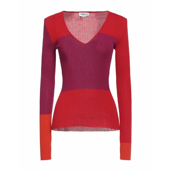【送料無料】 ドンダップ レディース ニット&セーター アウター Sweaters Red｜asty