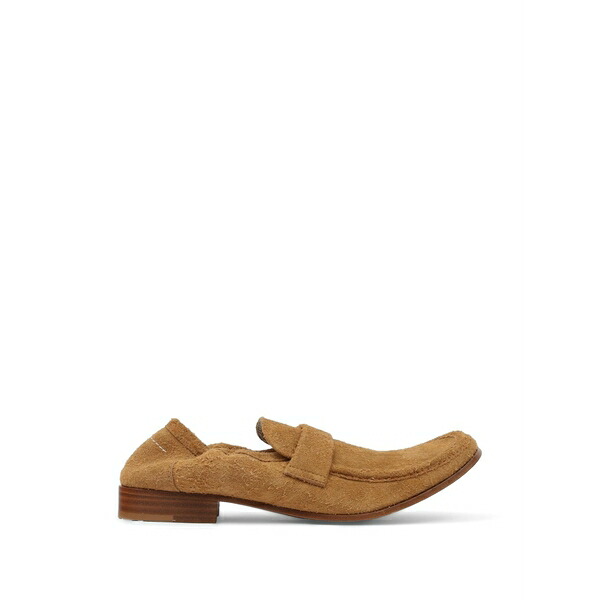 マルタンマルジェラ レディース スリッポン・ローファー シューズ Suede loafers Neutrals