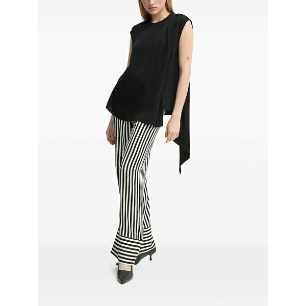 デイ・ビルゲール・エ・ミッケルセン レディース プルオーバー トップス Draped-shoulder top Black