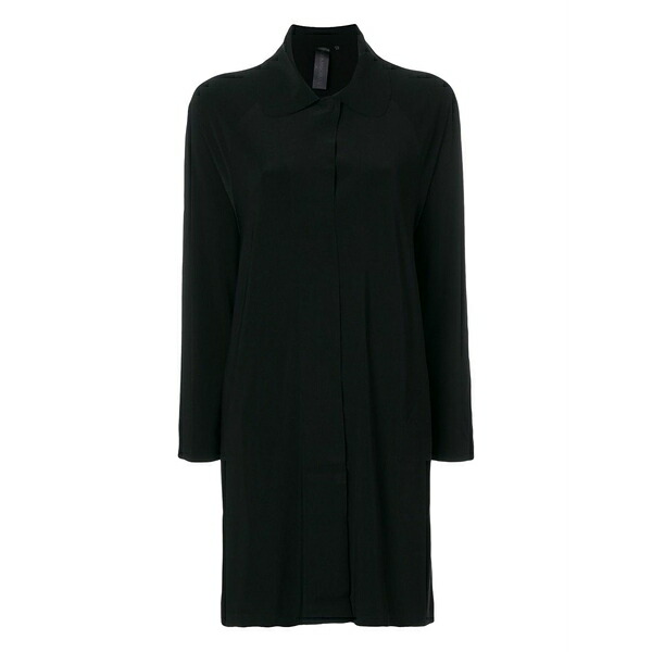 ノーマカマリ レディース ジレー アウター Collared long-line cardigan Black