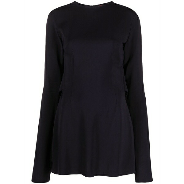 ゼロスリーツーシー レディース 衣裳 トップス \u0027kicked back\u0027 structured short dress Black