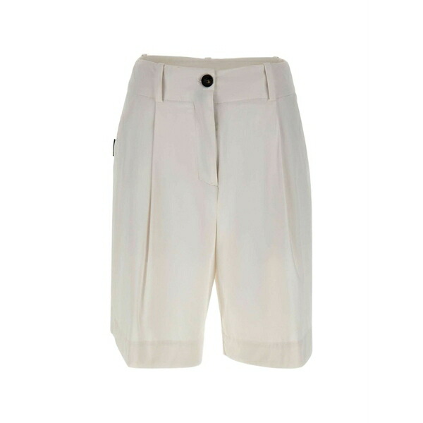 アールアールディ レディース カジュアルパンツ ボトムス Surflex light pleat-detail shorts White｜asty