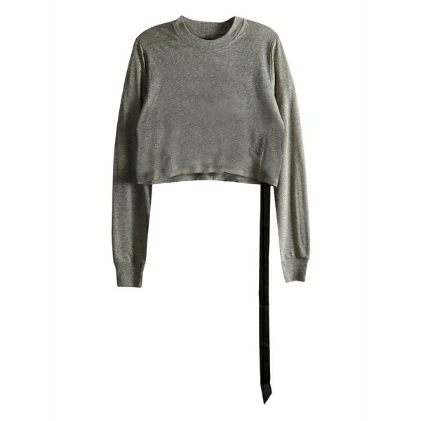 リックオウエンス レディース ティーシャツ トップス Crew-neck t-shirt  Grey