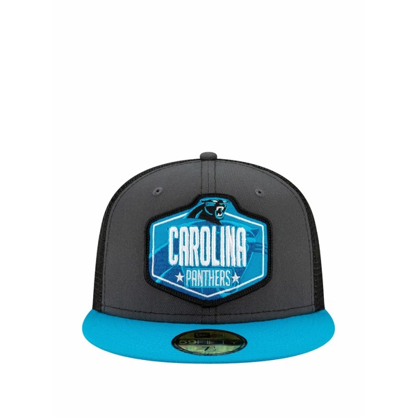 ニュー内鰓 メンズ 鳥打ち帽 付属物 59fifty carolina panthers baseball cap Grey