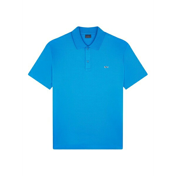 ポールアンドシャーク メンズ スポーツシャツ トップス Mercerised cotton polo shirt  Blue