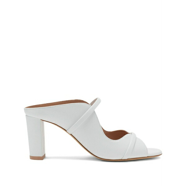 マローンスリアーズ レディース サンダル シューズ Norah leather sandals White