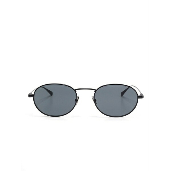 サンローラン アイウェア メンズ サングラス・アイウェア 付属物 Oval-frame sunglasses  Black