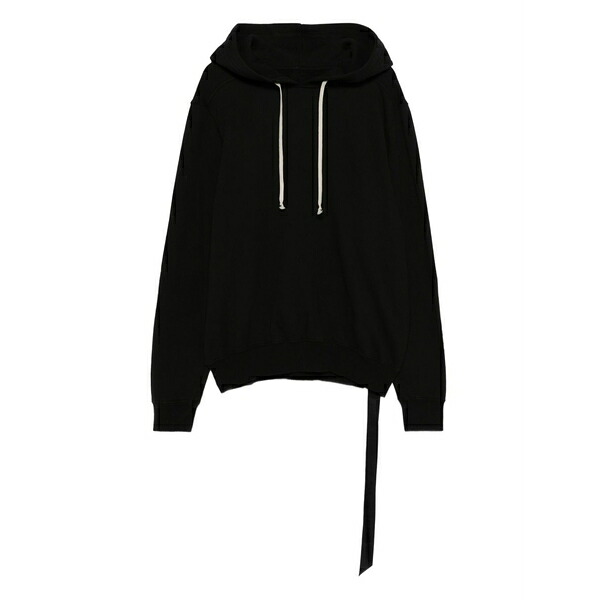 リックオウエンス メンズ 上衣＆上衣 アウター Hooded jacket  Black