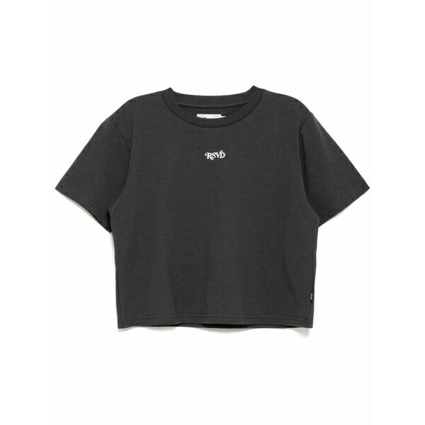イズエ レディース ティーシャツ トップス Embroidered t-shirt Grey
